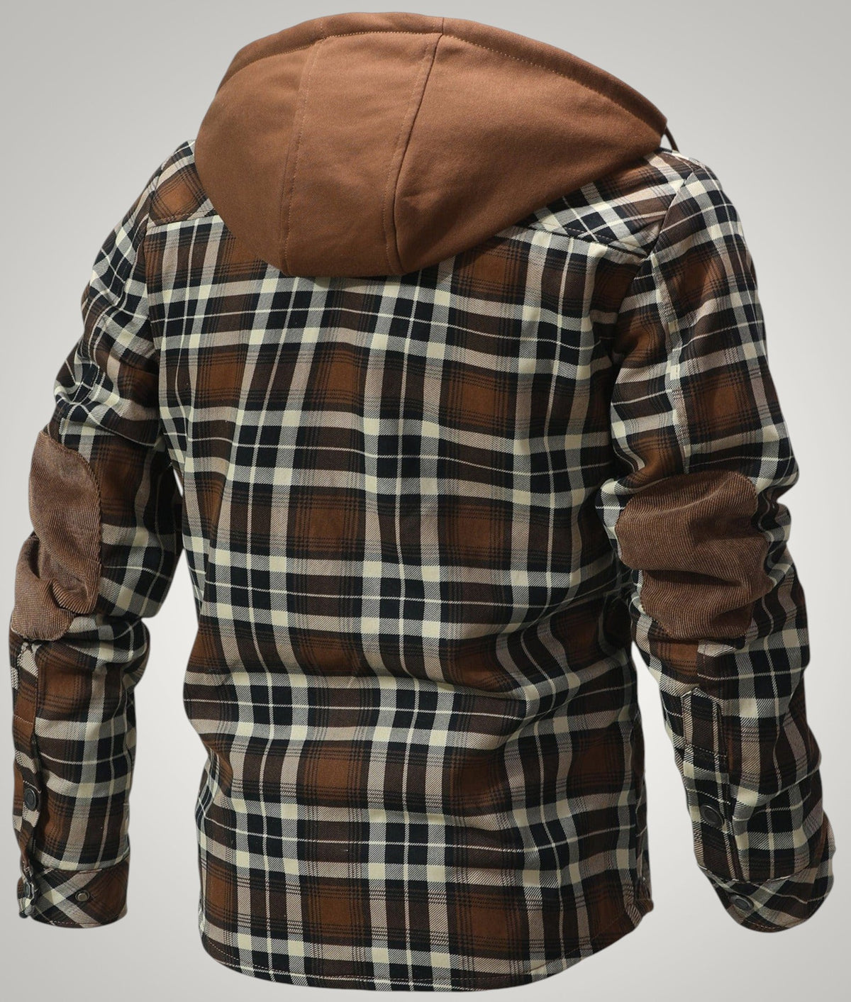 Henry | Herren Gefütterte Karierte Hemdjacke