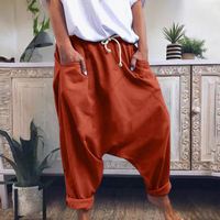 Anna | Damen Lässige Oversized Haremhose