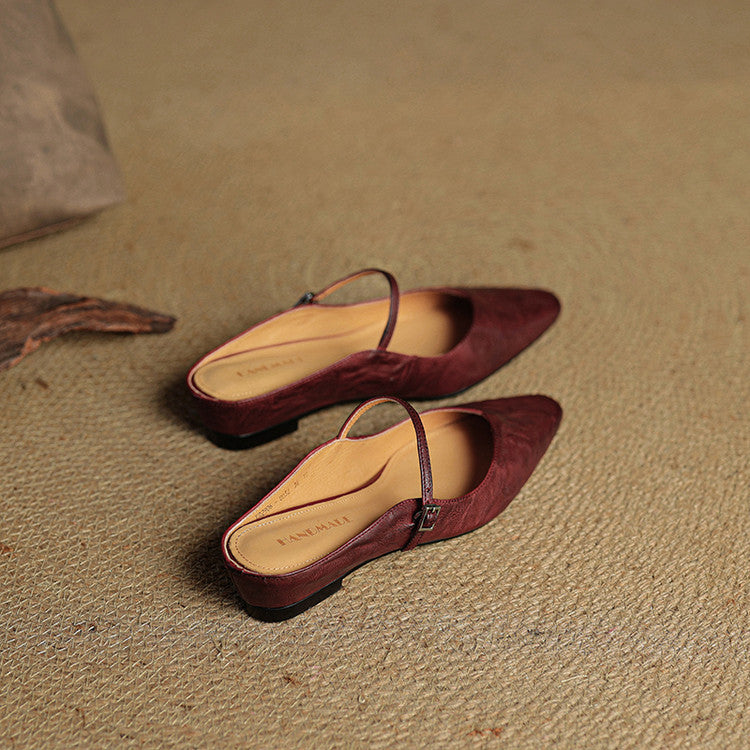 Damen Pantoletten im Slip-On-Stil