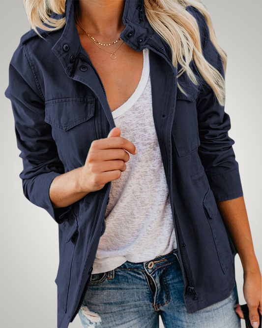 Tanja | Damen Casual Herbst Übergangsjacke