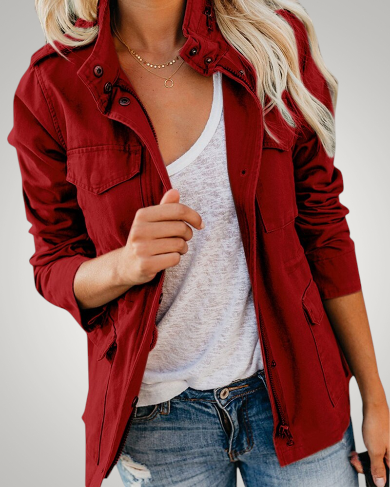 Tanja | Damen Casual Herbst Übergangsjacke