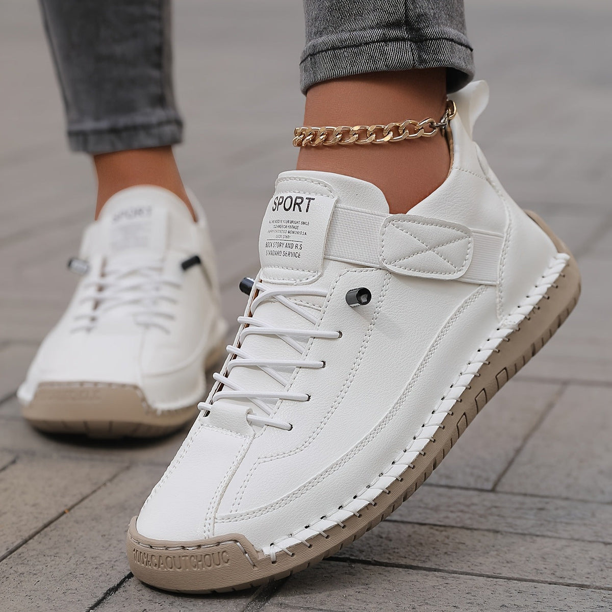 Franziska | Damen Lässig Orthopädische Sneaker