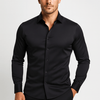 Benjamin | Herren Slim Fit Stretchhemd