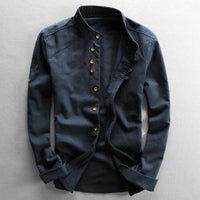 Frank | Herren Japanisches Button Hemd