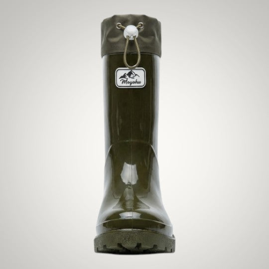 Sarah | Damen Wasserdichte Wadenhohe Gummistiefel mit Kordelzug