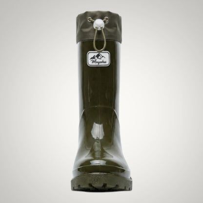 Sarah | Damen Wasserdichte Wadenhohe Gummistiefel mit Kordelzug