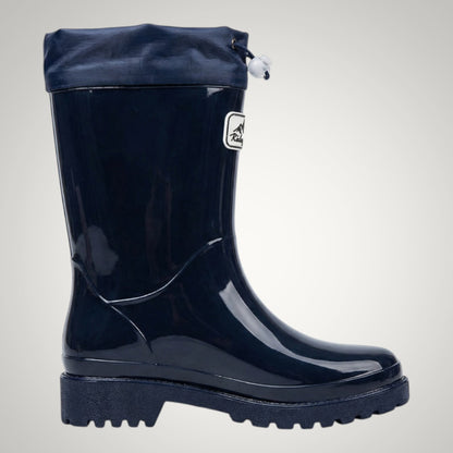 Sarah | Damen Wasserdichte Wadenhohe Gummistiefel mit Kordelzug