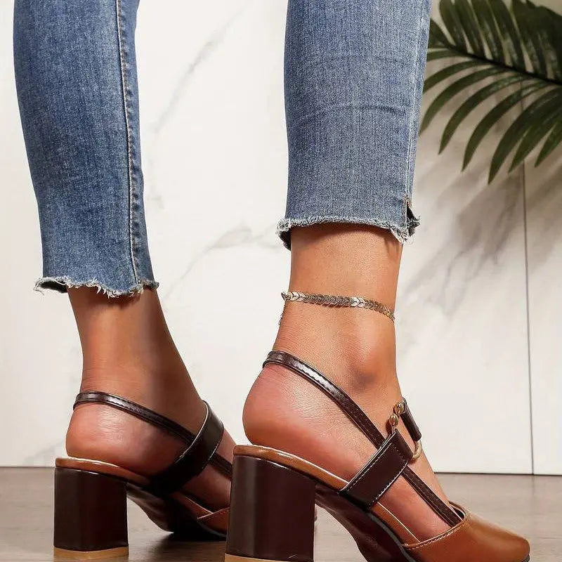 Damen Pumps Blockabsatz | Elegante Passform