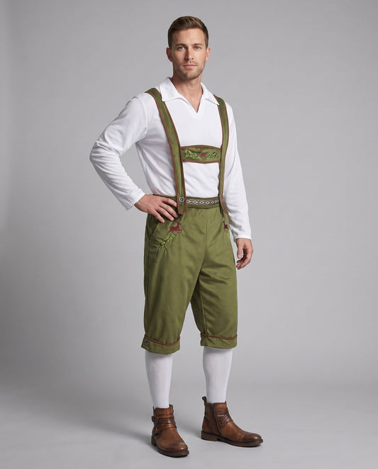 Sven | Herren Klassischer Trachtenschnitt Lederhose