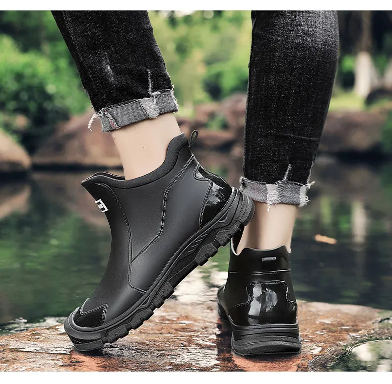 Joachim | Herren Klassischer Lederstiefel Schuhe