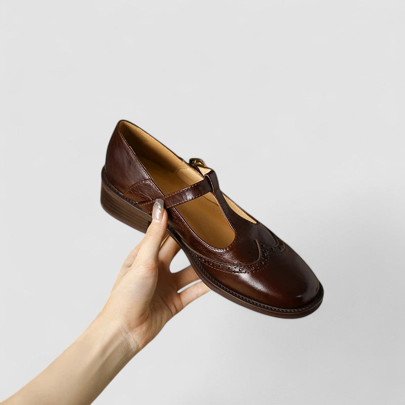 Nele | Damen Orthopädische Riemchenschuhe