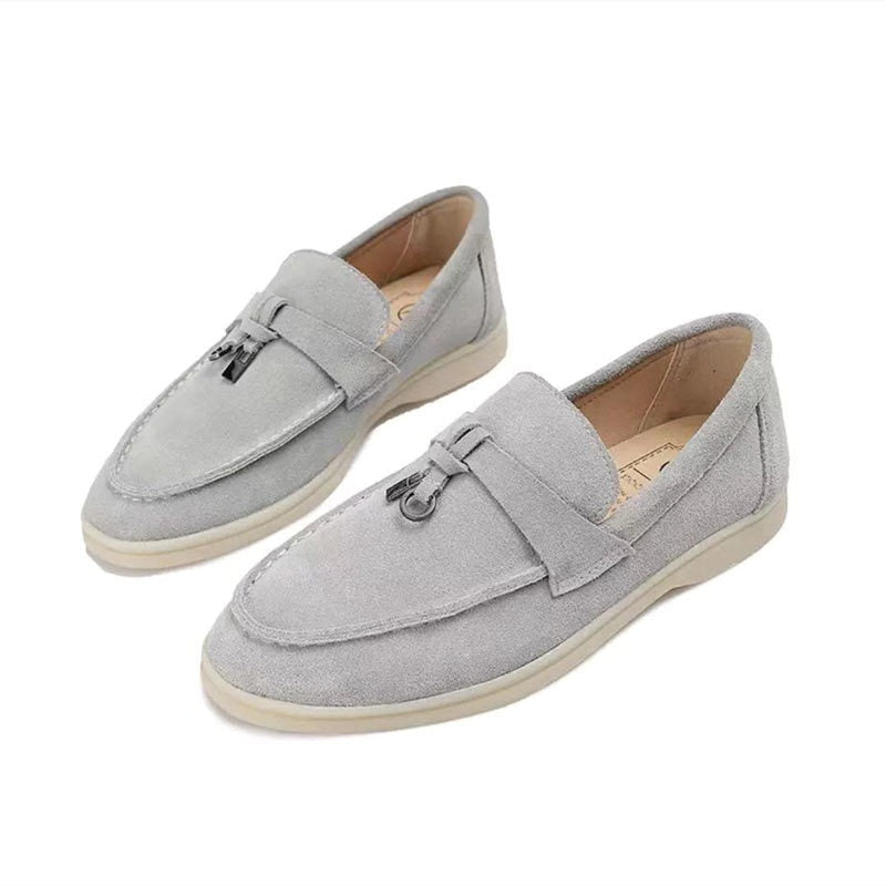 Damen Lässige Flache Casual Loafer