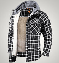 Henry | Herren Gefütterte Karierte Hemdjacke