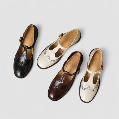 Nele | Damen Orthopädische Riemchenschuhe