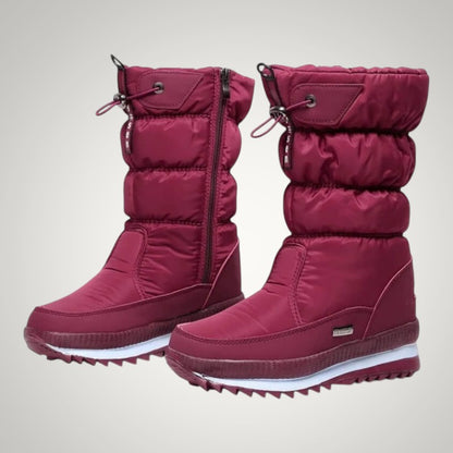 Elisabeth | Damen Gefütterte Wattierte Winterstiefel