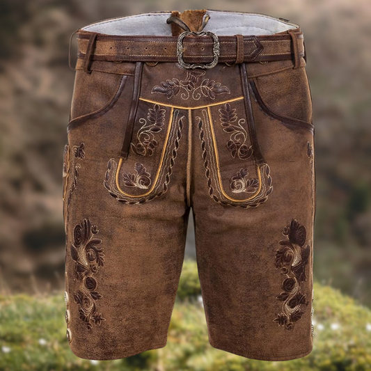 Florian | Herren Klassischer Schnitt Lederhose