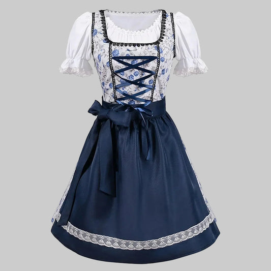 Astrid | Damen Stilvolles Dirndl Sommerkleid