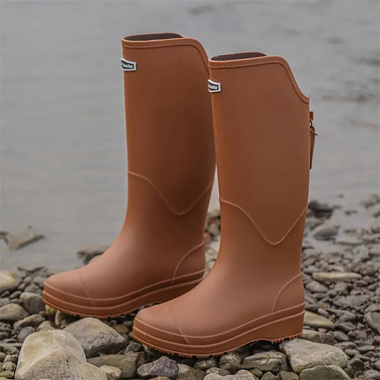 Tanja | Damen Knielange Orthopädische Gummistiefel