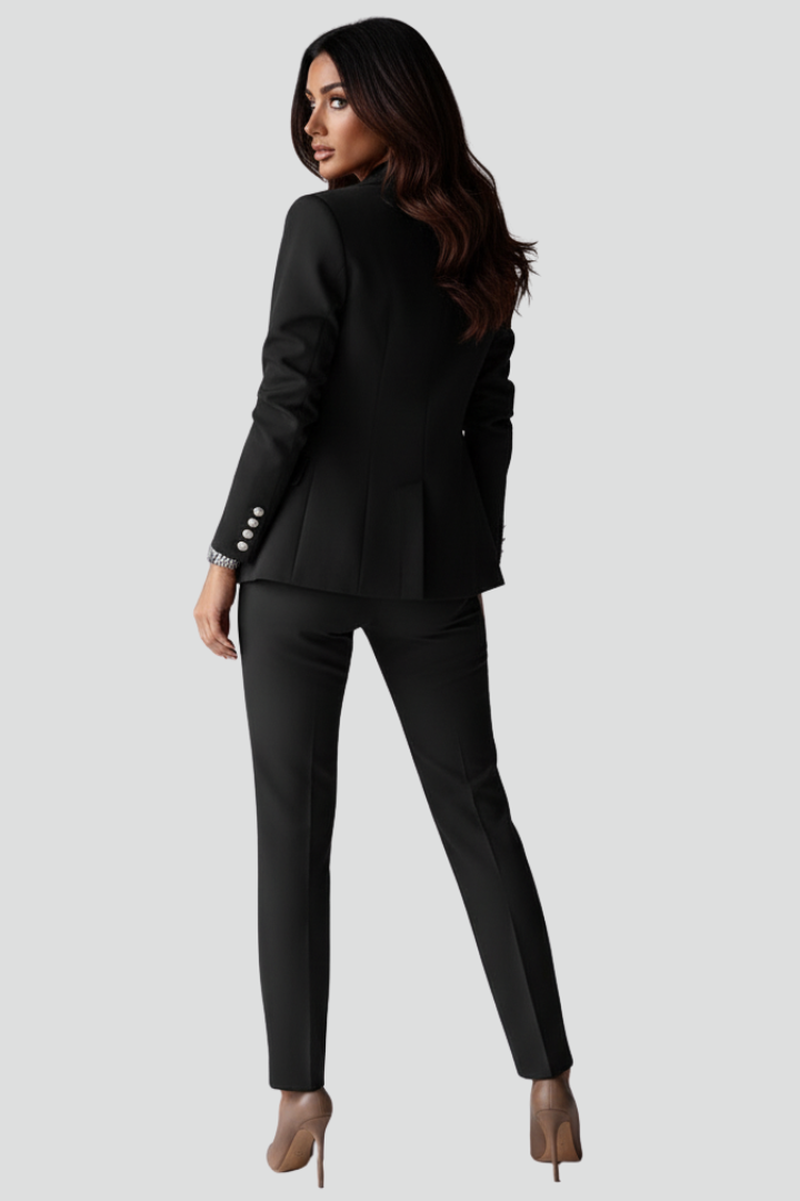 Johanna | Damen Lässig Blazer Anzug Set