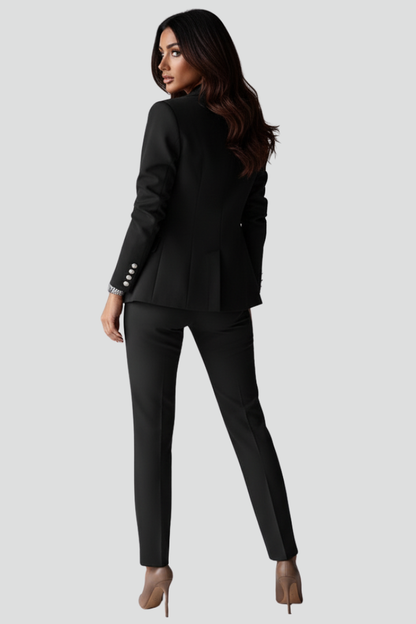 Johanna | Damen Lässig Blazer Anzug Set