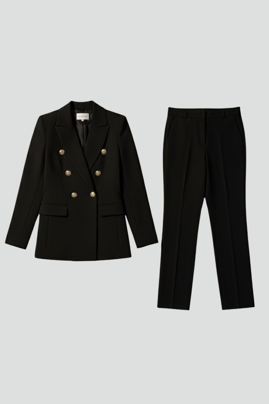 Johanna | Damen Lässig Blazer Anzug Set