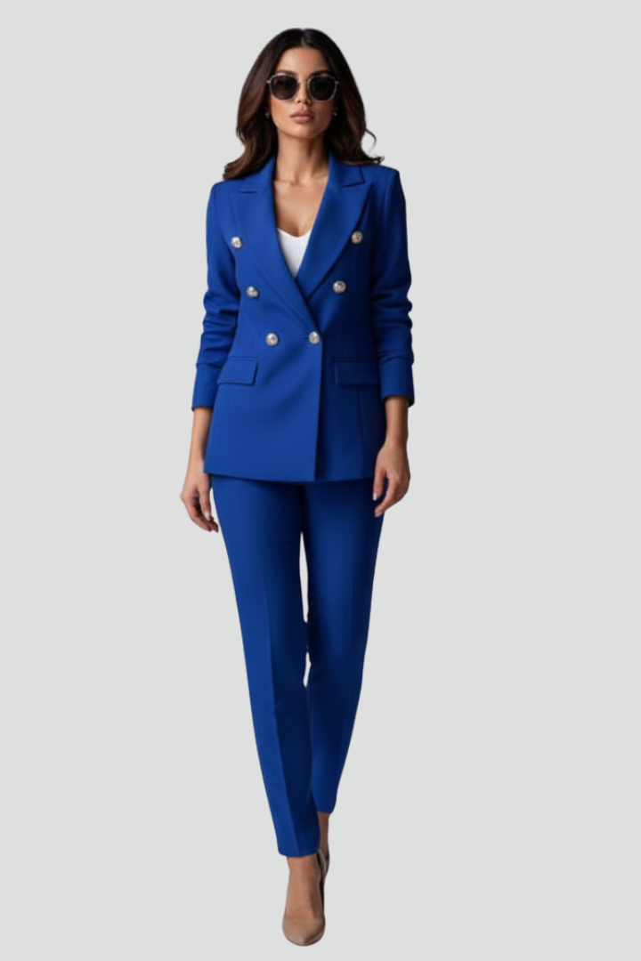 Johanna | Damen Lässig Blazer Anzug Set