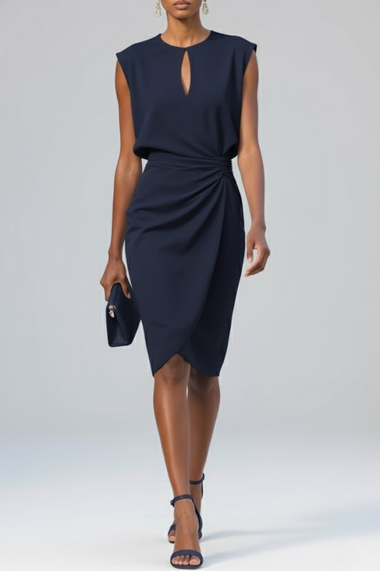 Damen Elegantes Midi Abendkleid