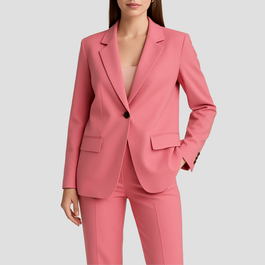 Damen Eleganter Sommer Taillierter Anzug