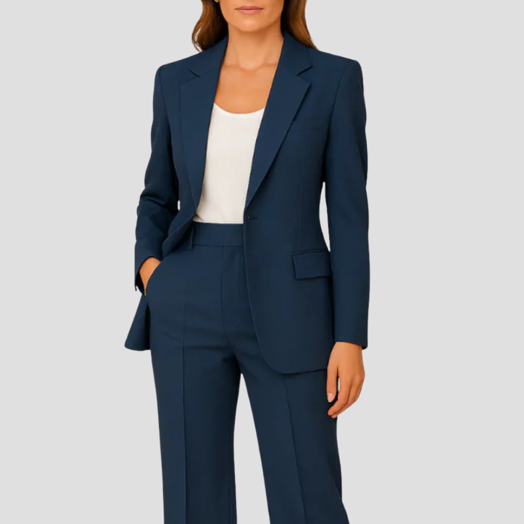 Damen Eleganter Sommer Taillierter Anzug