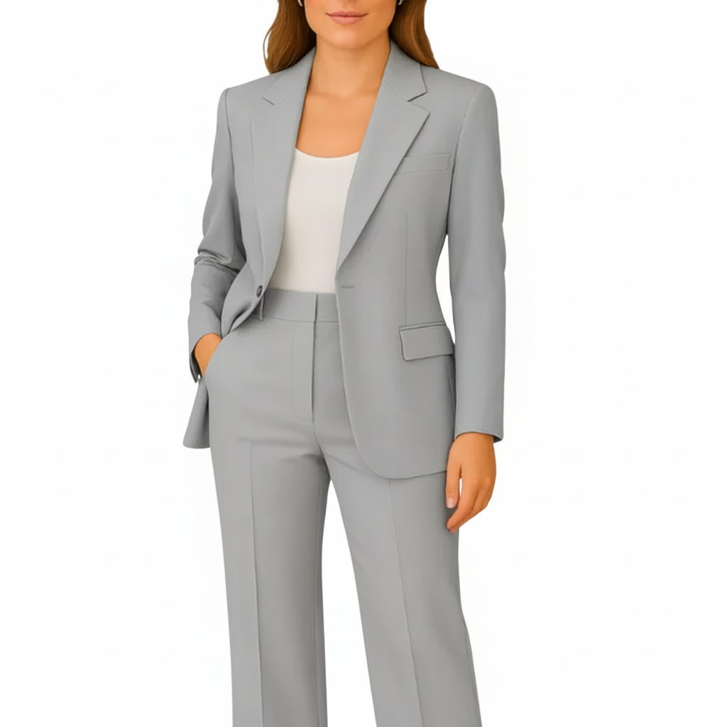 Damen Eleganter Sommer Taillierter Anzug