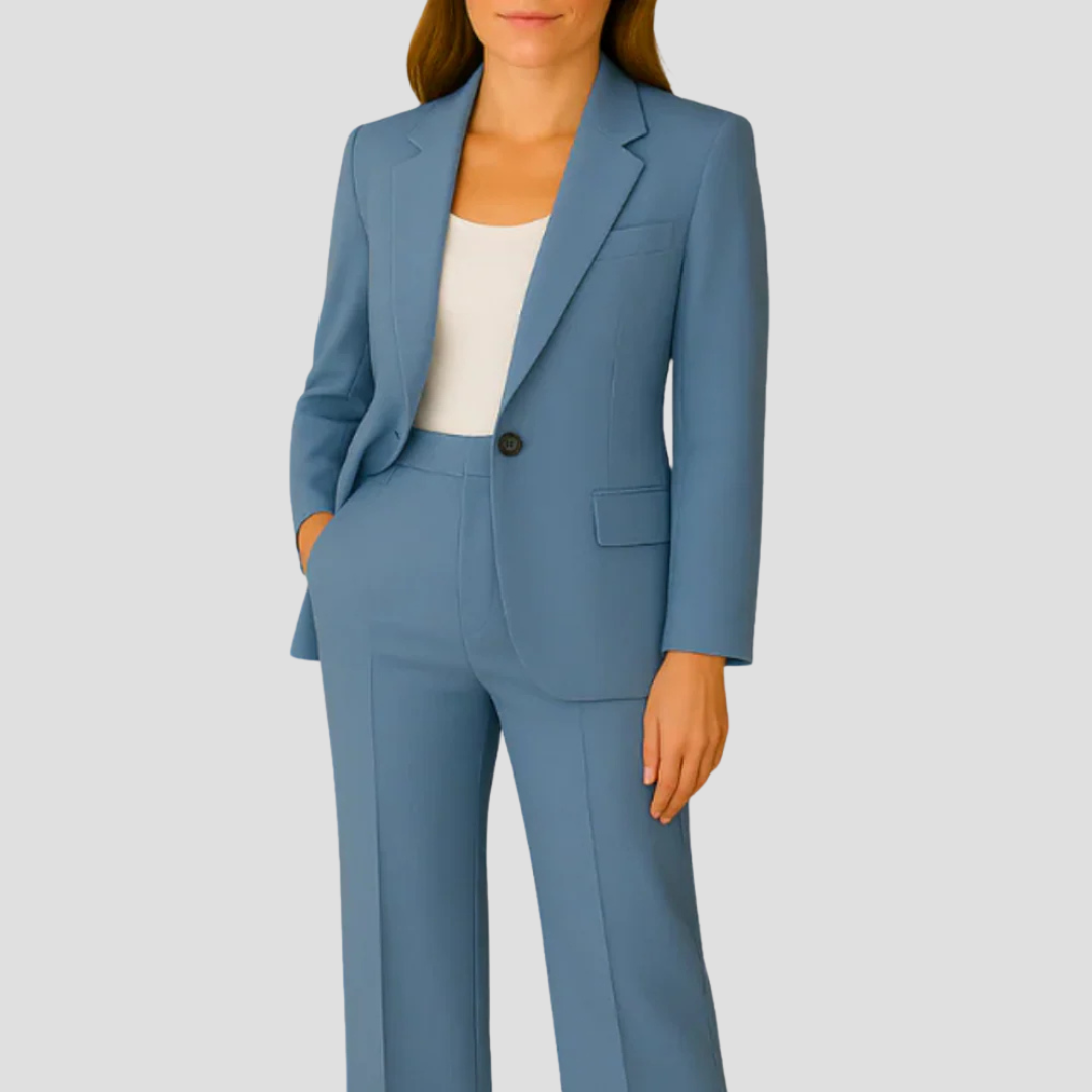 Damen Eleganter Sommer Taillierter Anzug