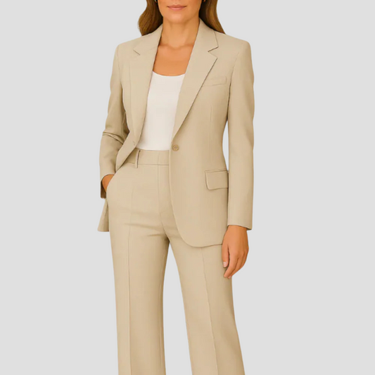 Damen Eleganter Sommer Taillierter Anzug