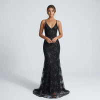 Alina | Damen Rückenfreies Festliches Kleid