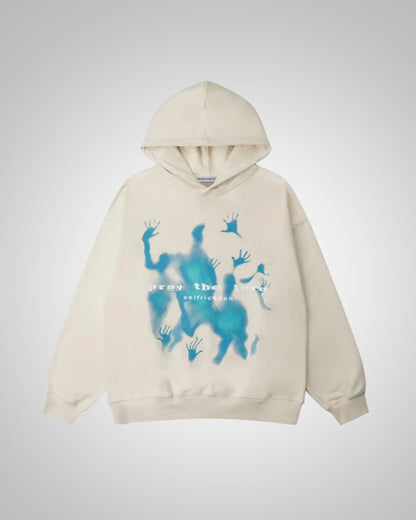 Andrew| Herren Oversized Bedruckter Hoodie