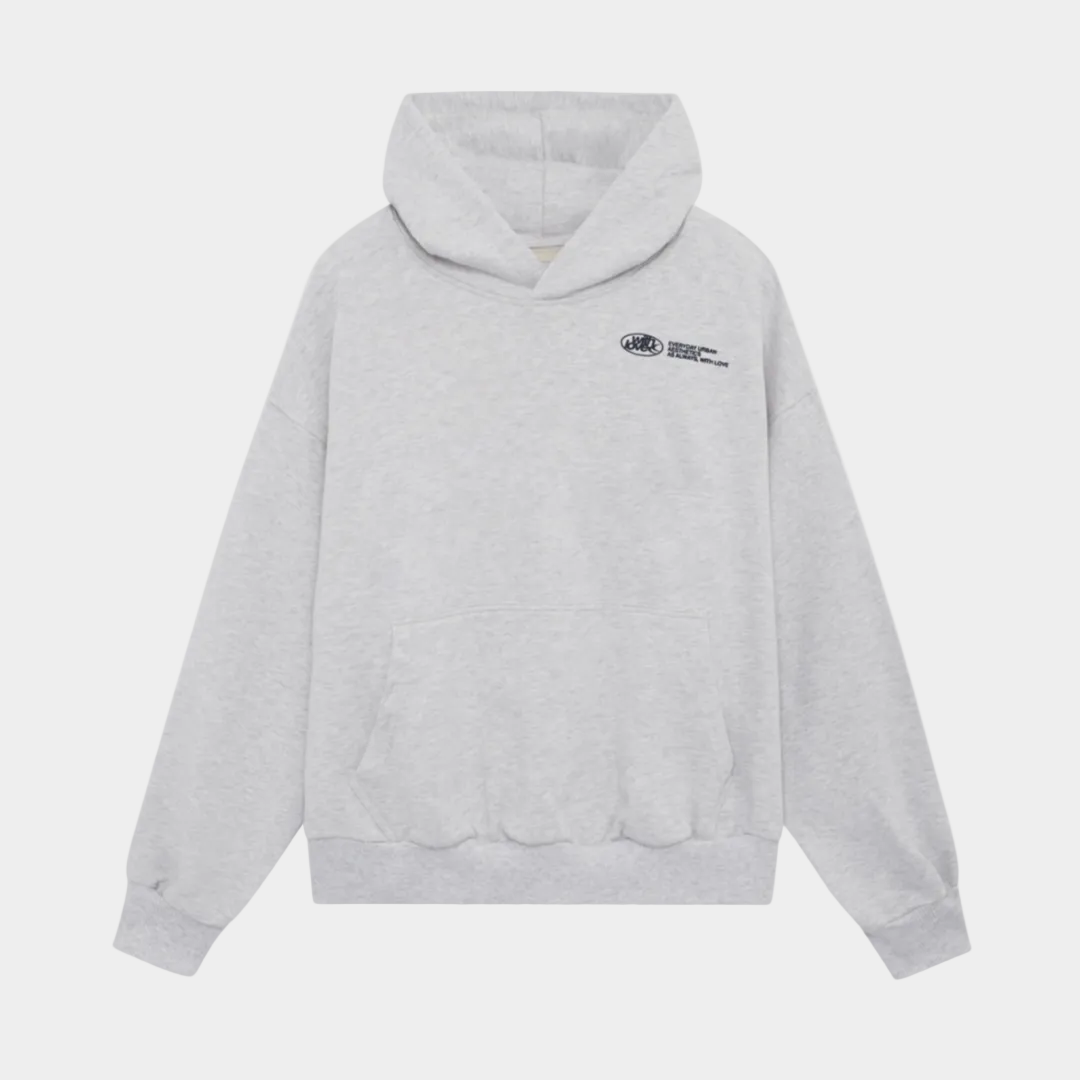 Angelika | Damen Oversized Bedruckter Kapuzenpullover