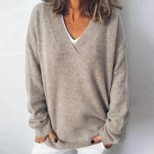 Elisabeth | Damen V-Ausschnitt Pullover