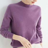 Raina | Damen Weicher Wärmender Stehkragenpullover