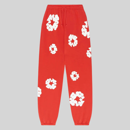 Cornelia | Damen Lässiger Blumenprint Hoodie