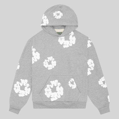 Cornelia | Damen Lässiger Blumenprint Hoodie