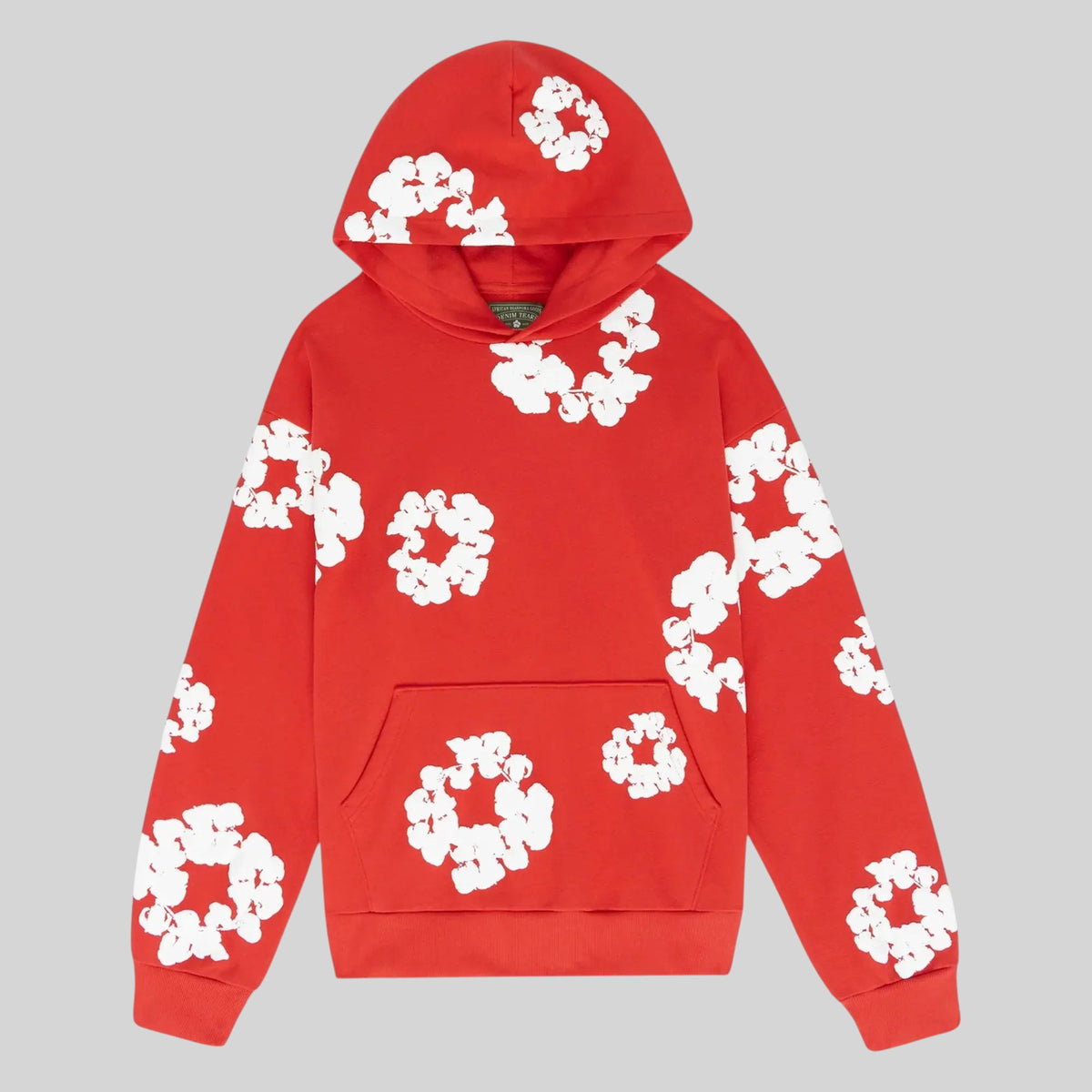 Cornelia | Damen Lässiger Blumenprint Hoodie
