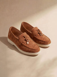 Damen Lässige Flache Casual Loafer