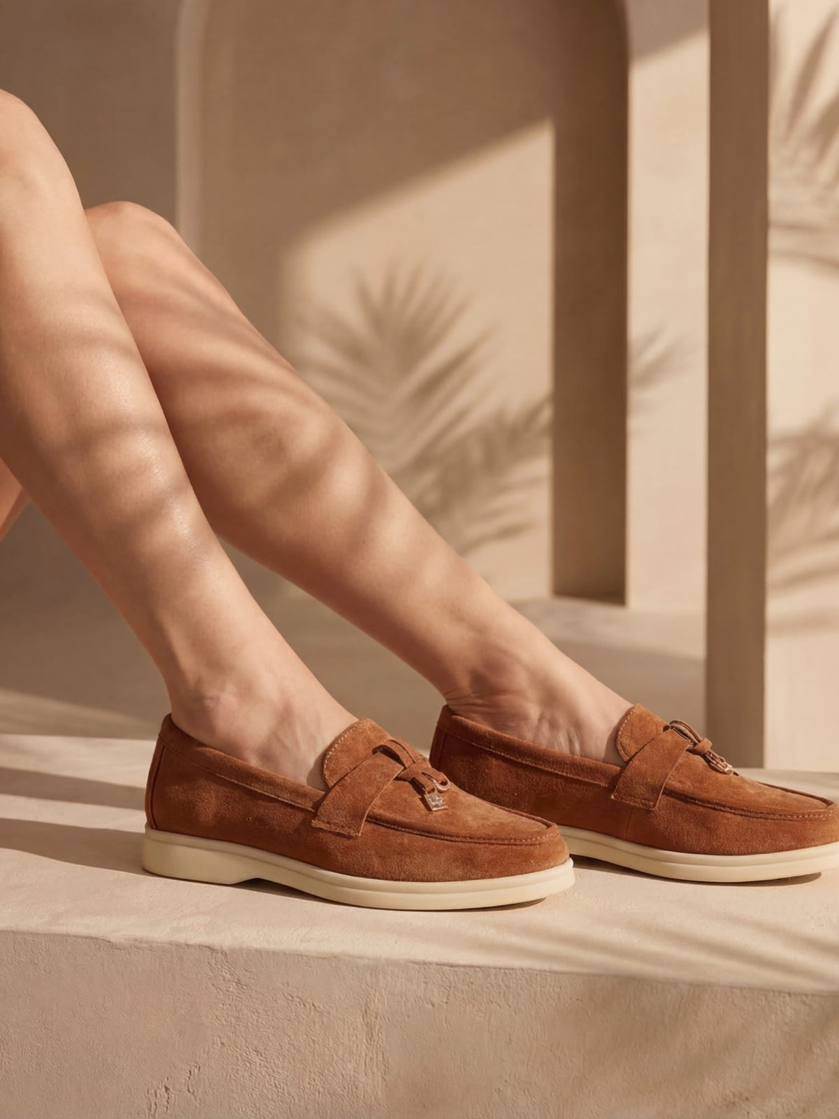 Damen Lässige Flache Casual Loafer