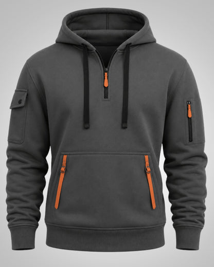 Daniel | Herren Sportlicher Half-Zip Hoodie