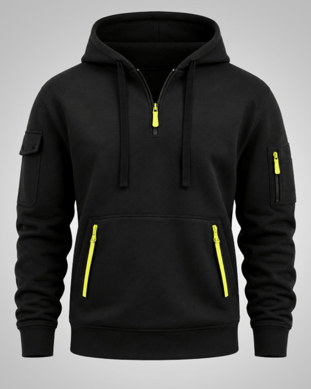 Daniel | Herren Sportlicher Half-Zip Hoodie