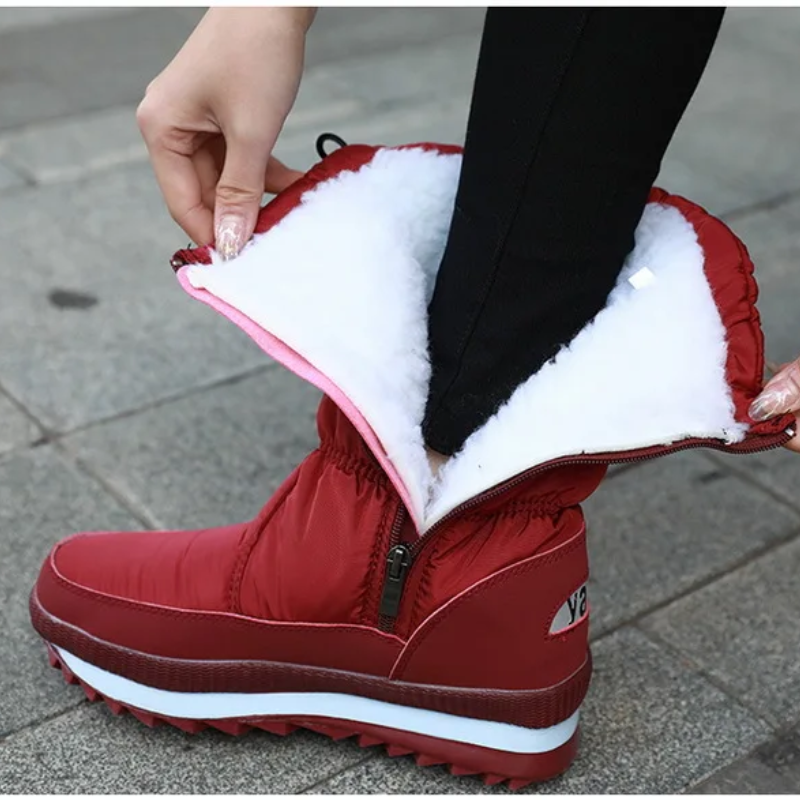 Elisabeth | Damen Gefütterte Wattierte Winterstiefel