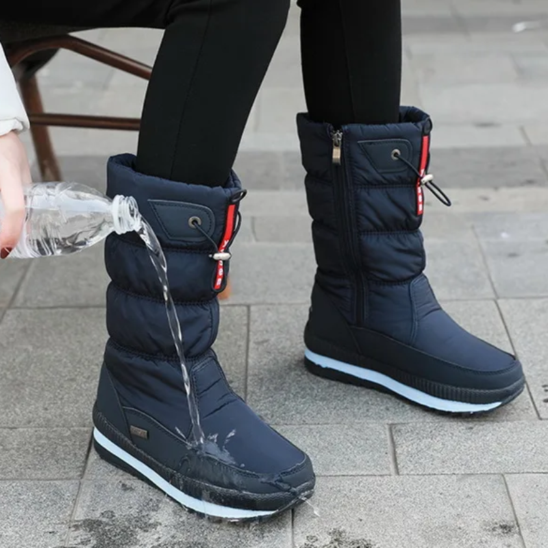 Elisabeth | Damen Gefütterte Wattierte Winterstiefel