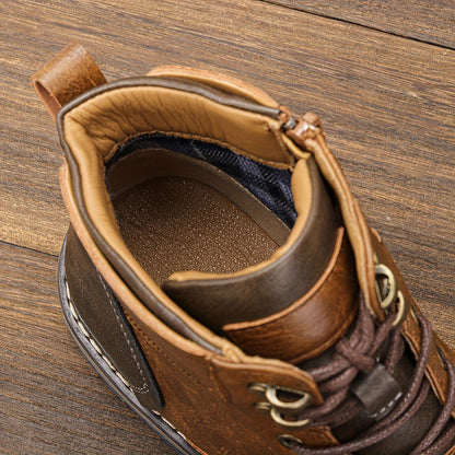 Florian | Herren Robuste Geschnürte Stiefeletten