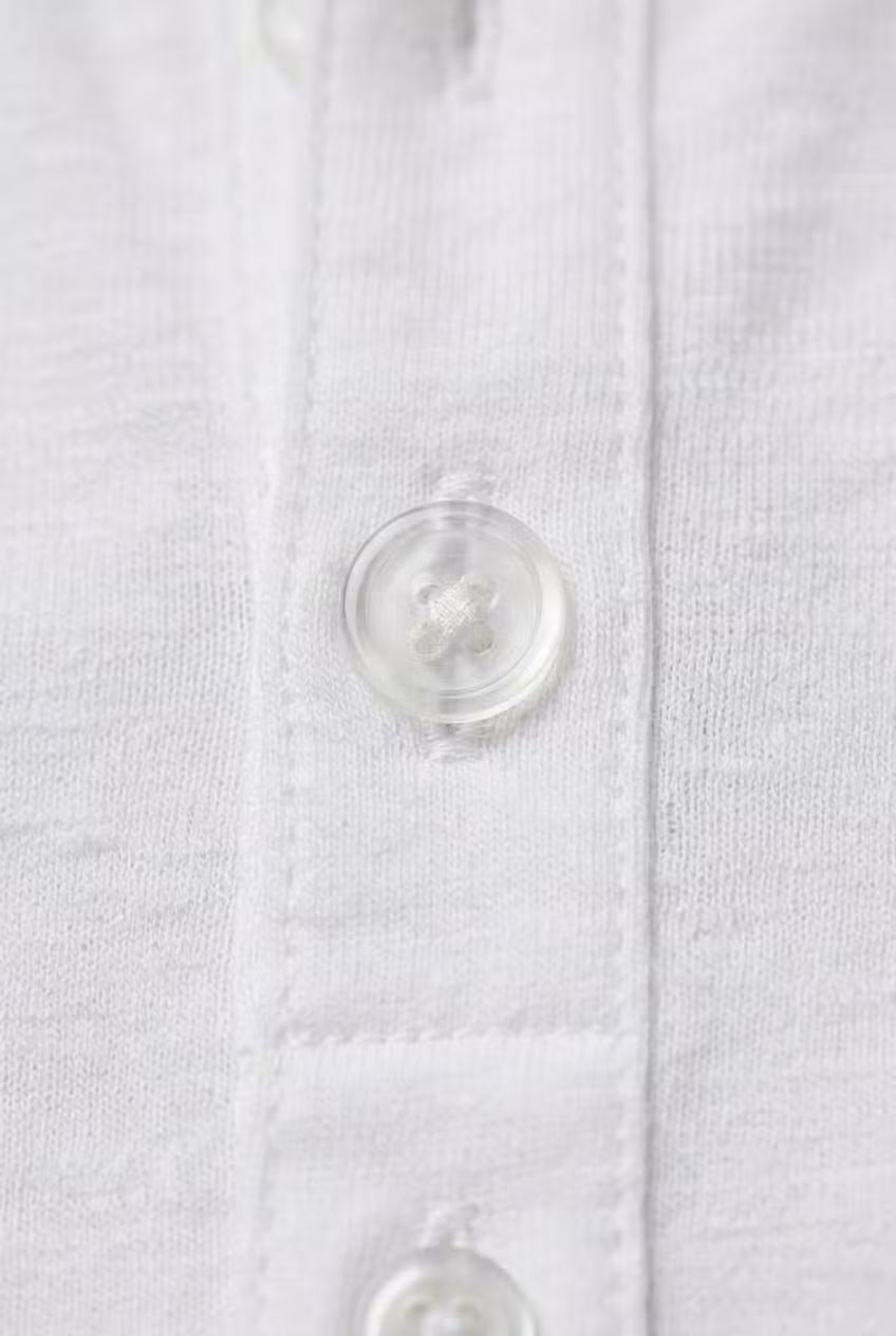 Frank | Herren Casual Kurzärmliges Henley Shirt