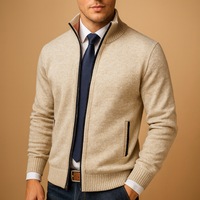Frank | Herren Strick Reissverschluss Pullover