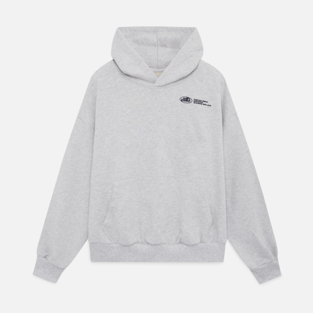 Petra | Damen Oversized Text Kapuzenpullover